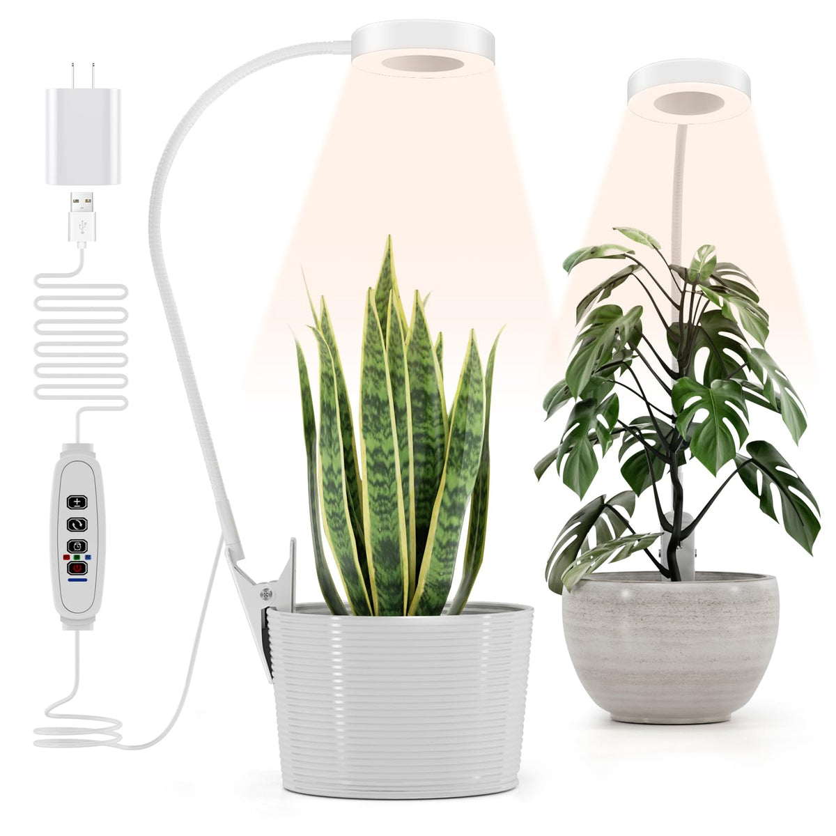 VIIVUU hollow ring lamp head design offers balanced placement