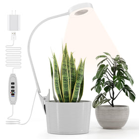 VIIVUU pot clip grow light clipped to pot for stable lighting