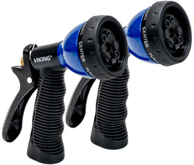 VIKING hose nozzle with eight spray patterns for versatile cleaning