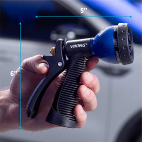 VIKING hose nozzle with gentle spray for plant watering