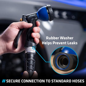 Two-pack VIKING hose nozzle set for home and garden