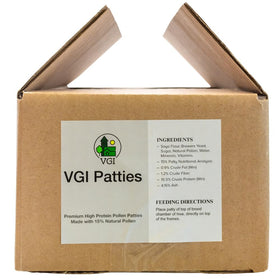 VILLAGE GIFT IMPORTERS Pollen Patties contain natural pollen 15% for steady colony nourishment.