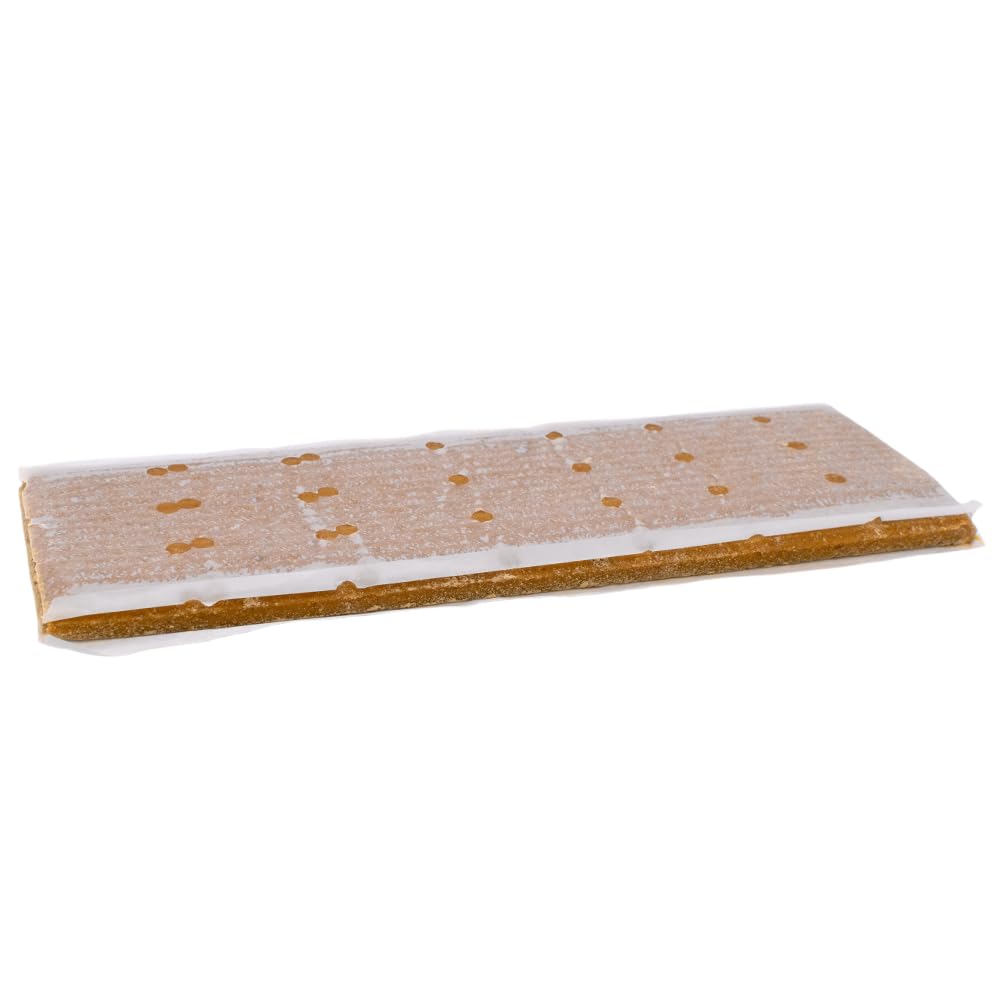 VILLAGE GIFT IMPORTERS Pollen Patties on frame provide consistent nutrition for the brood area.