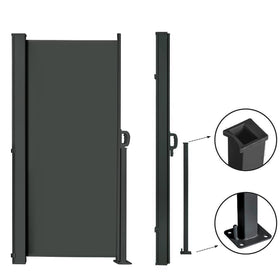 Villanex waterproof UV protection screen on balcony blocks sun and rain
