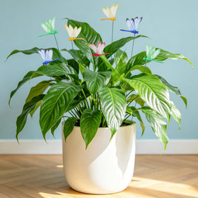 VILLCASE dragonfly decor for floral corners and indoor pots
