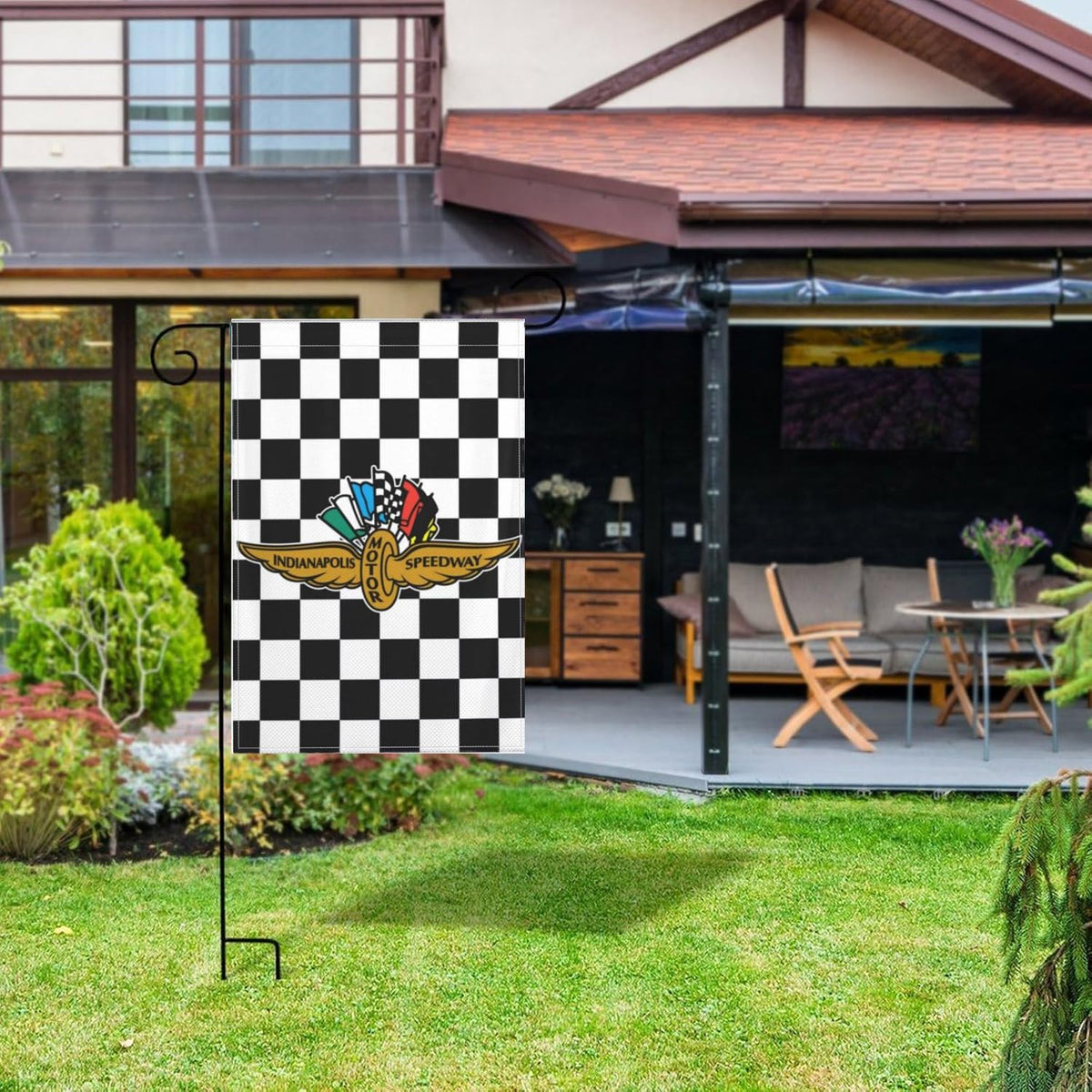 VIMITEAMER garden-yard flag for easy setup and Indy excitement.
