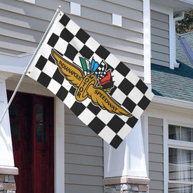 VIMITEAMER Indy 500 logo closeup highlighting bold colors for eye-catching display.