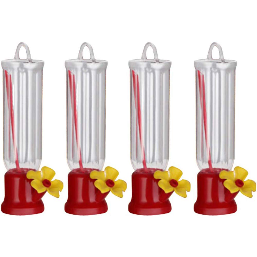 VIMOA mini hummingbird feeder with 2-3oz capacity for compact outdoor use.