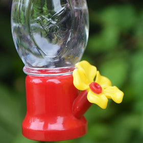VIMOA mini hummingbird feeder durable plastic construction for everyday use