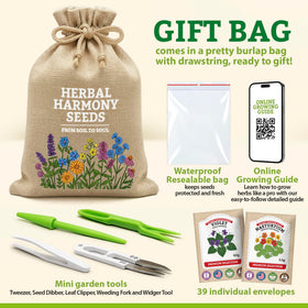 Vimtoba resealable Mylar storage pack keeping seeds fresh for long-term use.