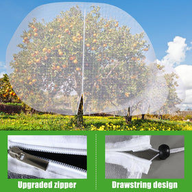 Vincreem reusable netting is easy to clean and reuse year after year.