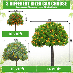 Vincreem easy-harvest netting enabling quick fruit access while maintaining protection.