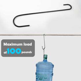 Vindar 12-inch S hook supporting a bird house outdoors.
