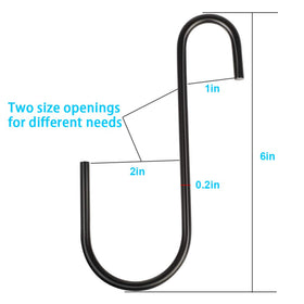 Vindar versatile hook for garden tools and string lights.