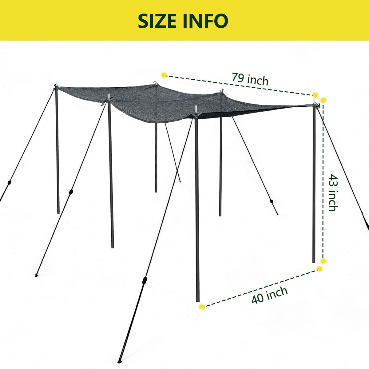 VINEGROW 80-percent shade cloth provides breathable protection for heat-sensitive plants.