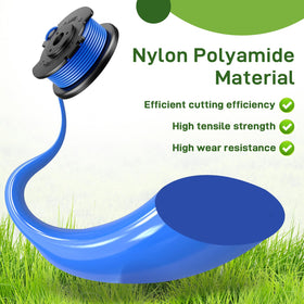 VineHii 0.065 inch nylon line, 11 ft per spool for yards