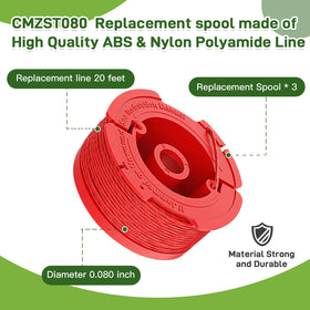 VineHii spool compatible with Craftsman CMCST910 series trimmers