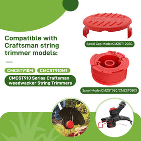 VineHii CMZST0803 spool line pre wound 20 ft of durable nylon