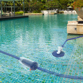 VINGLI leaf catcher with crystal-clear outer shell lets you see debris at a glance.