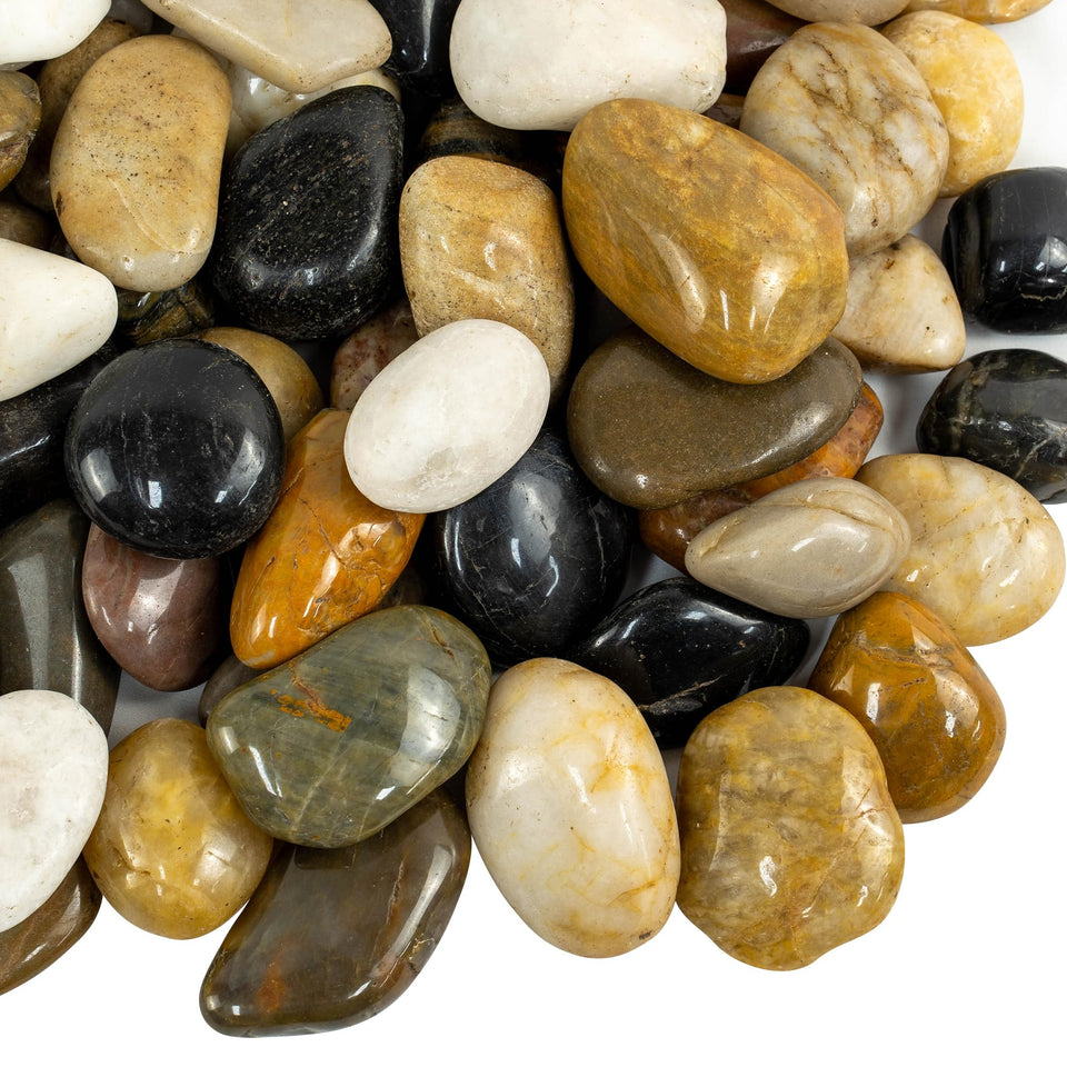 VINICS 5lbs pebbles in 2-3 inch size for pots and drainage