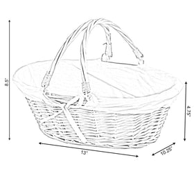 Vintiquewise gift-ready basket suitable for celebrations and Easter