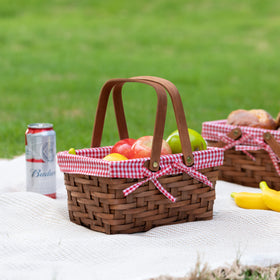 Vintiquewise hand-woven natural basket for versatile storage and decor.