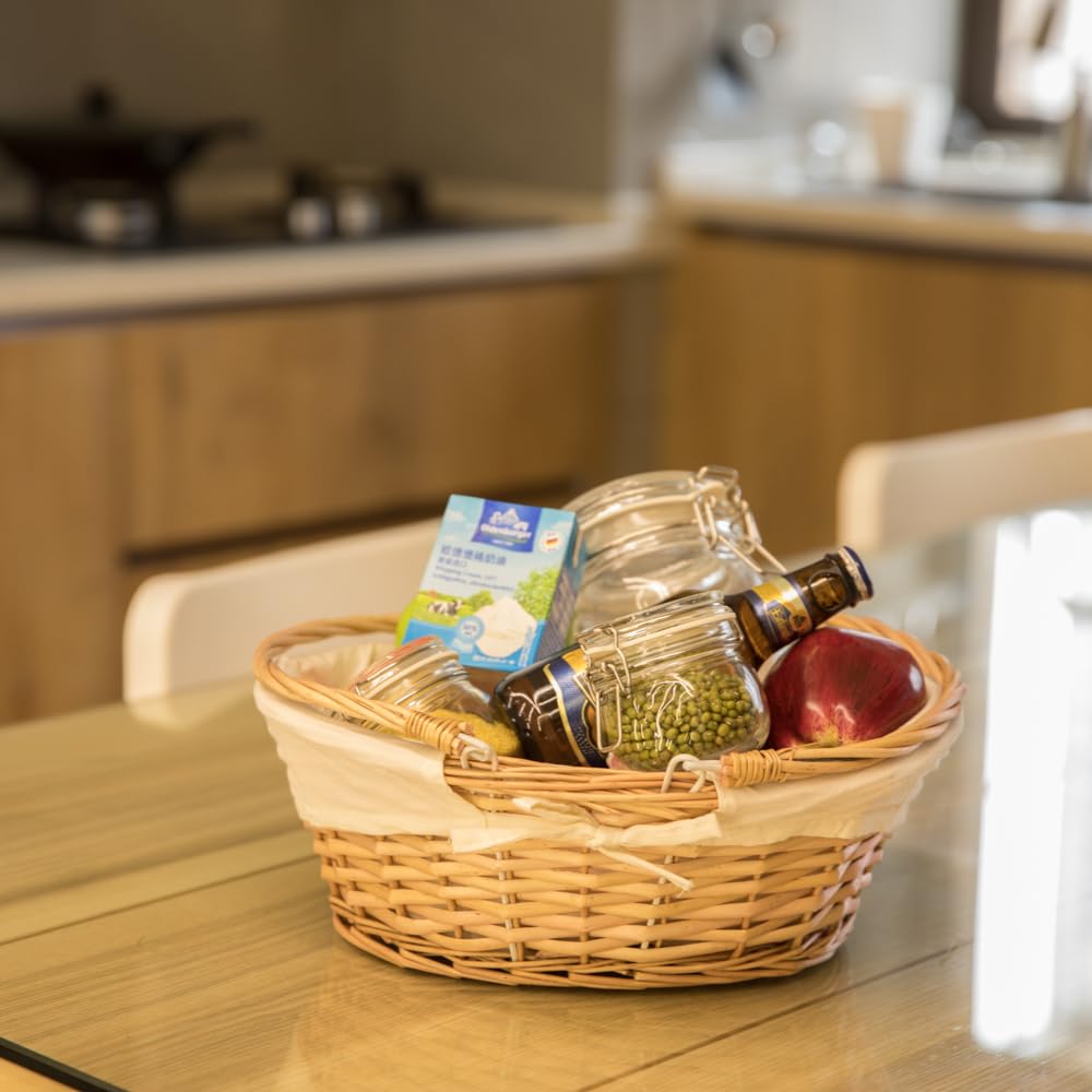 Vintiquewise home decor storage basket fits towels and magazines