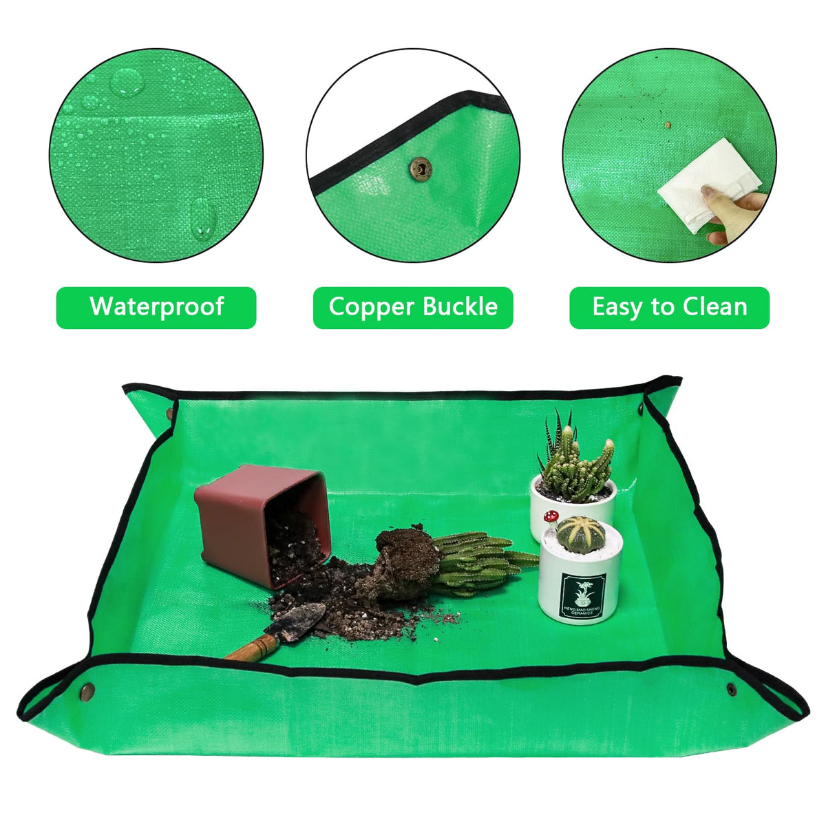 VinYankee mat easy clean foldable design for storage