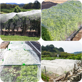 VIOBEPASS versatile netting for row covers, hoop houses, and pest barriers.