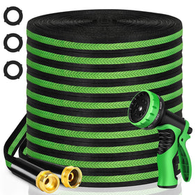 VIONMI garden hose 100ft four-layer construction for durable, leak-resistant performance.