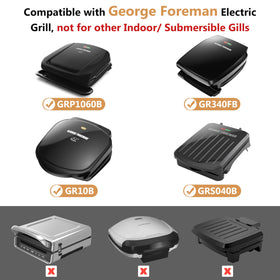 Viotiin dishwasher-safe foreman-tray demonstrates convenient cleanup after grilling.