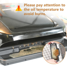 Viotiin grill-grease-tray-replacement provides reliable Foreman grill compatibility.