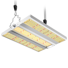 VIPARSPECTRA XS1500 Pro optical lens design delivering uniform PPFD for balanced plant growth.