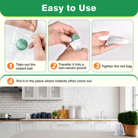 Vipoem easy placement in corners, entry points, and storage areas