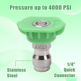 VIPRUSH durable stainless steel nozzle for rust-proof longevity