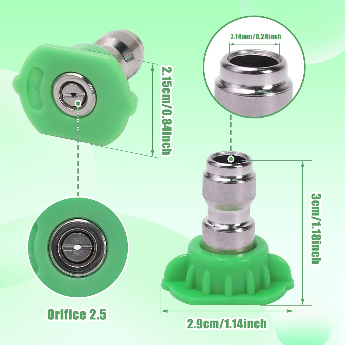 VIPRUSH heavy-duty plastic construction resists wear