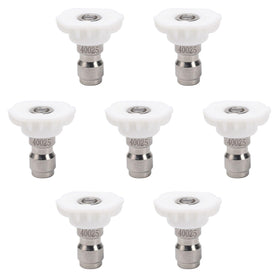 VIPRUSH 40-degree white nozzle tip for gentle outdoor cleaning