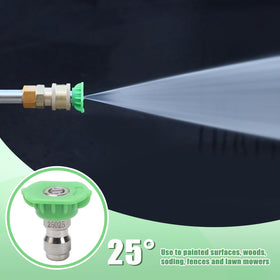 VIPRUSH quick-connect 1-4 inch attachment for fast setup