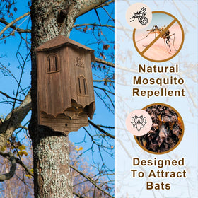 VIREESR three-chamber bat box ready for multiple bats