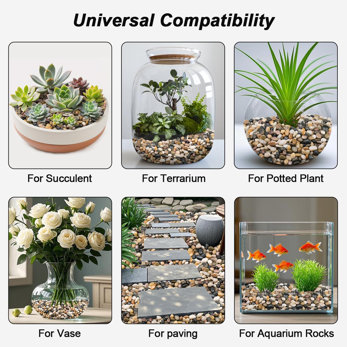 Virekm aquarium decor rocks for fish tanks and underwater scenes