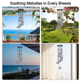 Virekm gift-ready windchime for neighbors who value decorative outdoor spaces.