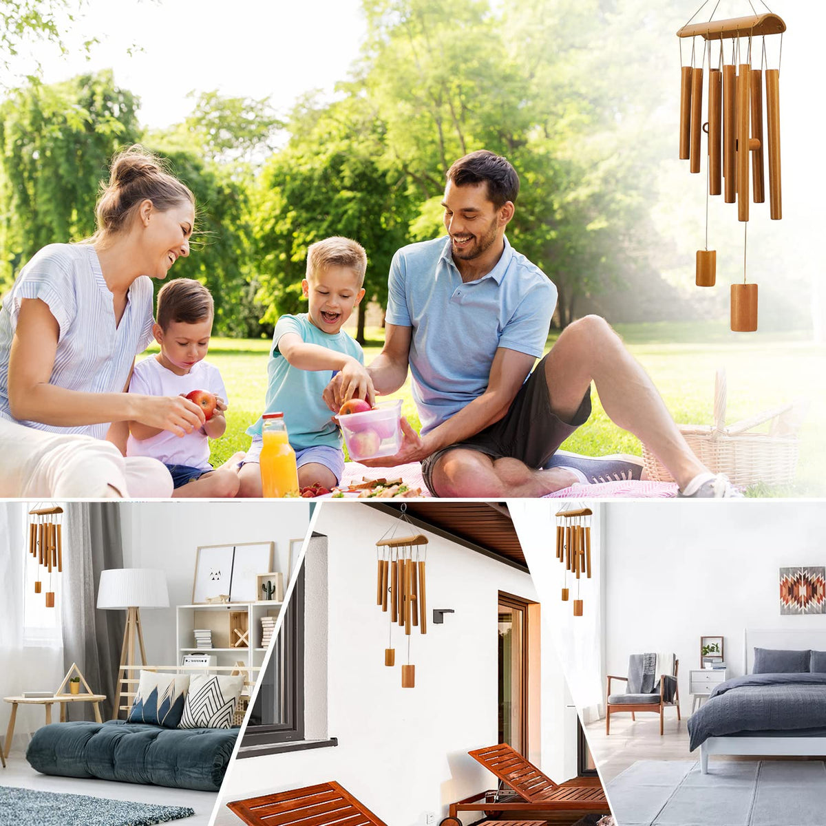 Virekm housewarming gift windchime suits multiple occasions.