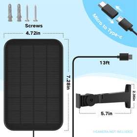 Virtavo 360-degree adjustable mount enables flexible sun positioning.