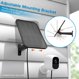 Virtavo micro USB connection for quick plug-and-play camera charging.