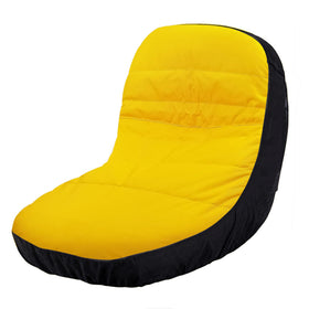 Virtionz seat cover front view with four pockets, protecting wear.