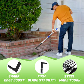 Viscogrip driveway patio weeding tool powers clean edges in hard surfaces