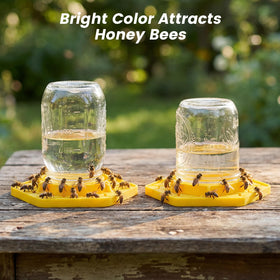 Durable silicone VisidgeB2C bee feeder for long outdoor use