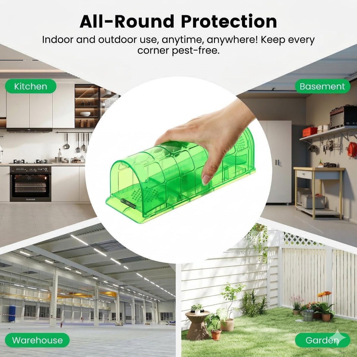 VisidgeB2C no-touch release feature enables clean handling