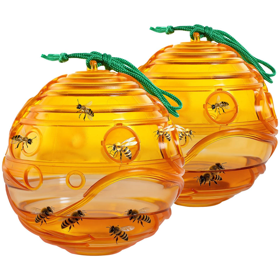 VisidgeB2C wasp trap with dual entrance design boosts outdoor capture