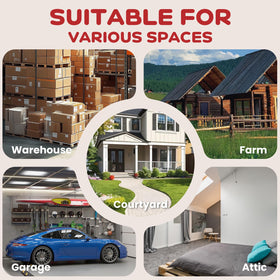 VistaZync suitable for homes, garages, cars, boats, and more.